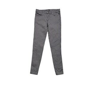 Tripp‎ NYC Houndstooth Skinny Pants Juniors Size 3 Black White Rocker Goth Punk
